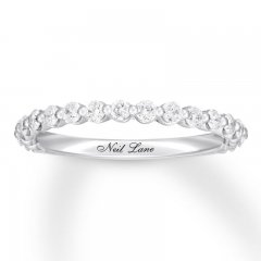 Neil Lane Premiere Diamond Band 1/2 ct tw Round 14K White Gold