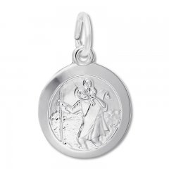 St. Christopher Charm Sterling Silver