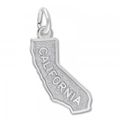 California Charm Sterling Silver