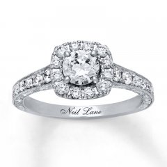 Neil Lane Engagement Ring 1-1/6 ct tw Diamonds 14K White Gold