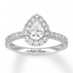 Neil Lane Engagement Ring 1-1/4 ct tw Diamonds 14K White Gold