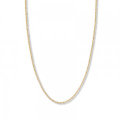 18" Double Rope Chain 14K Yellow Gold Appx. 2.6mm