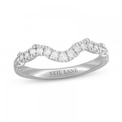 Neil Lane Diamond Wedding Band 1/3 ct tw Round-cut 14K White Gold