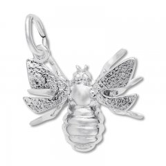 Bee Charm Sterling Silver