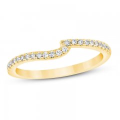 Diamond Wedding Band 1/6 ct tw Round-cut 14K Yellow Gold