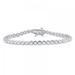 Diamond Bracelet 2 ct tw 10K White Gold