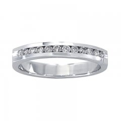 Previously Owned Diamond Band 1/4 ct tw Round 14K White Gold