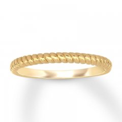 Wedding Band 14K Yellow Gold