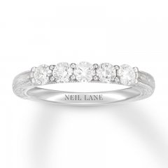 Neil Lane Diamond Anniversary Band 5/8 ct tw 14K White Gold