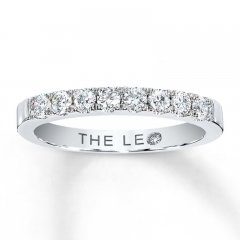 Previously Owned Leo Diamond Band 3/8 ct tw 14K White Gold