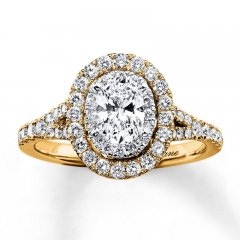 Neil Lane Engagement Ring 1 ct tw Diamonds 14K Two-Tone Gold