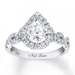 Neil Lane Diamond Engagement Ring 2-1/8 ct tw 14K White Gold