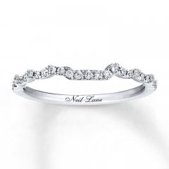 Neil Lane Wedding Band 1/6 ct tw Diamonds 14K White Gold