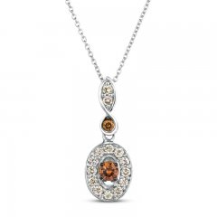 Le Vian Diamond Necklace 3/8 ct tw 14K Vanilla Gold