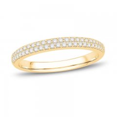 Diamond Anniversary Band 1/4 ct tw Round-cut 14K Yellow Gold