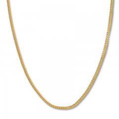 26" Men's Franco Chain Necklace 14K Yellow Gold Appx. 2.5mm