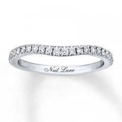 Neil Lane Wedding Band 1/4 ct tw Diamonds 14K White Gold