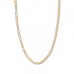 22" Curb Chain 14K Yellow Gold Appx. 4.95mm