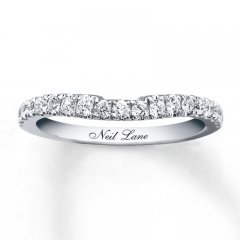 Neil Lane Wedding Band 3/8 ct tw Diamonds 14K White Gold