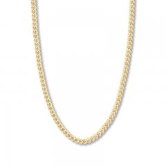 22" Curb Chain 14K Yellow Gold Appx. 6.7mm