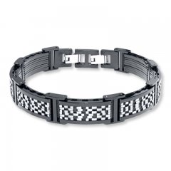 Men's Bracelet Stainless Steel 8.5" Length