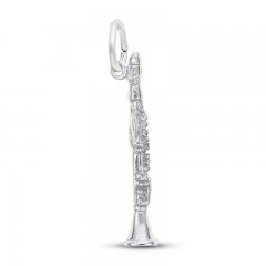 Clarinet Charm Sterling Silver