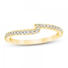 Diamond Wedding Band 1/6 ct tw Round-cut 14K Yellow Gold