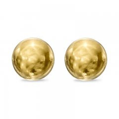 Children's 4mm Ball Earrings 14K Yellow Gold