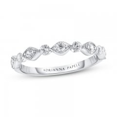 Adrianna Papell Diamond Anniversary Band 1/3 ct tw 14K White Gold