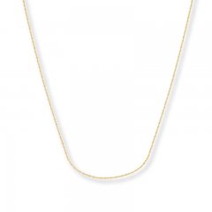 Cable Chain 14K Yellow Gold 18" Length