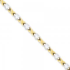 Heart Bracelet 14K Yellow Gold