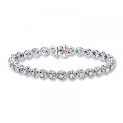 Previously Owned Neil Lane Bracelet 4 ct tw Diamonds 14K White Gold