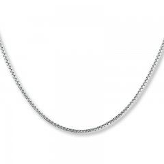 Box Chain Sterling Silver 20" Length