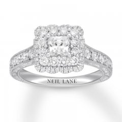 Neil Lane Diamond Engagement Ring 1-3/8 ct tw 14K White Gold