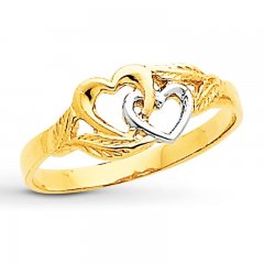 Heart Ring 14K Yellow Gold