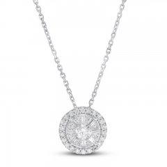 Neil Lane Diamond Necklace 1/2 ct tw 14K White Gold