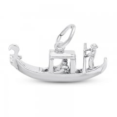 Gondola Charm Sterling Silver