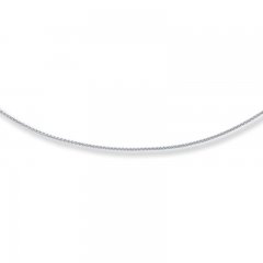 Adjustable Chain Necklace Sterling Silver 24-inch Length