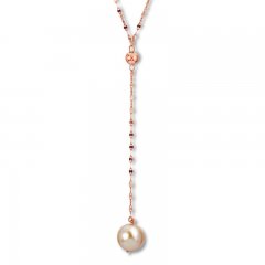 Freshwater Cultured Pearl Necklace 14K Rose Gold