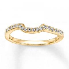 Diamond Wedding Band 1/6 ct tw 14K Yellow Gold