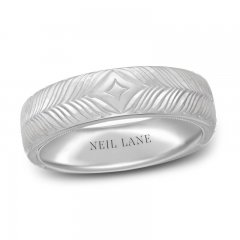 Neil Lane Men's Anniversary Band 14K White Gold