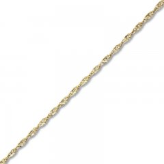 Men's Singapore Chain Necklace 14K Yellow Gold 18"