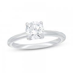 Lab-Created Diamonds by KAY Solitaire Engagement Ring 1 ct tw 14K White Gold