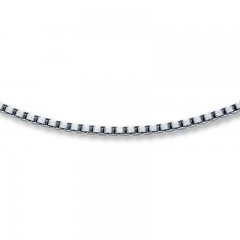 Box Chain Sterling Silver 18" Length