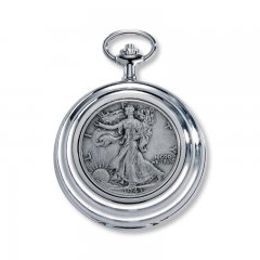 Men's Pocket Watch Half-Dollar Design PDA011004