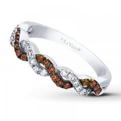 Le Vian Chocolate Diamonds 3/8 ct tw Ring 14K Vanilla Gold