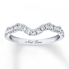 Neil Lane Diamond Wedding Band 1/3 ct tw 14K White Gold