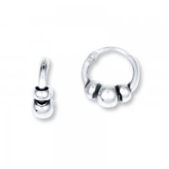 Hoop Earrings Sterling Silver