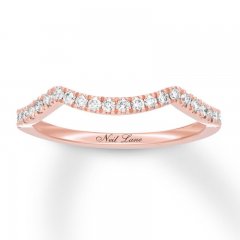 Neil Lane Diamond Wedding Band 1/4 ct tw 14K Rose Gold