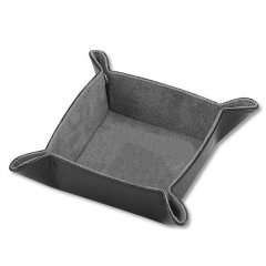 Black Leather Jewelry Tray